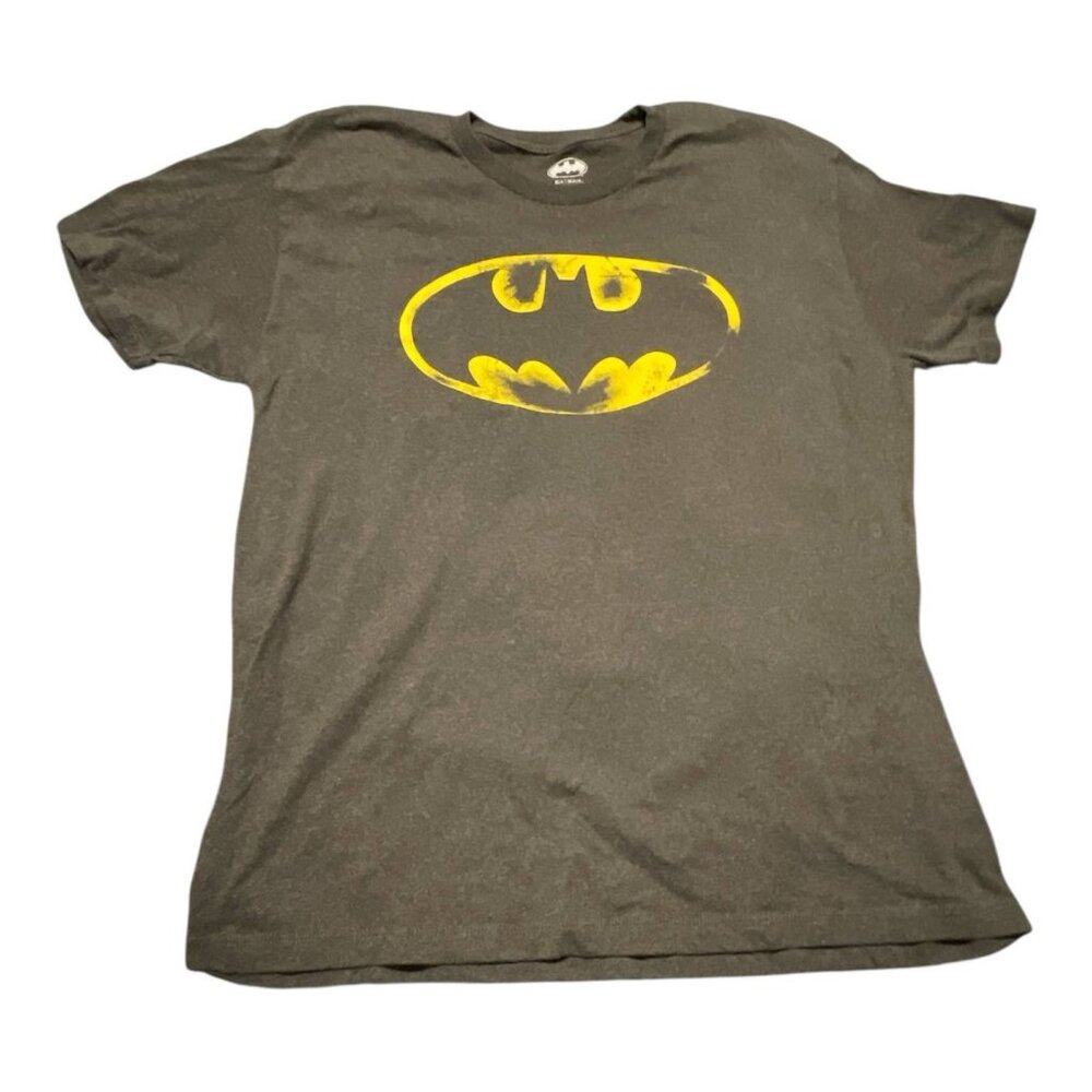 Batman Shirt Mens XL Distressed DC Comics Superhero Graphic Tee